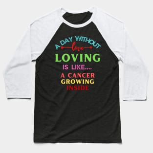 loving someone Baseball T-Shirt